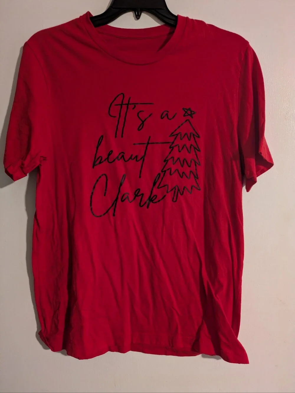 Christmas Vacation “It’s a Beaut Clark” Christmas Tree Shirt Women’s XL